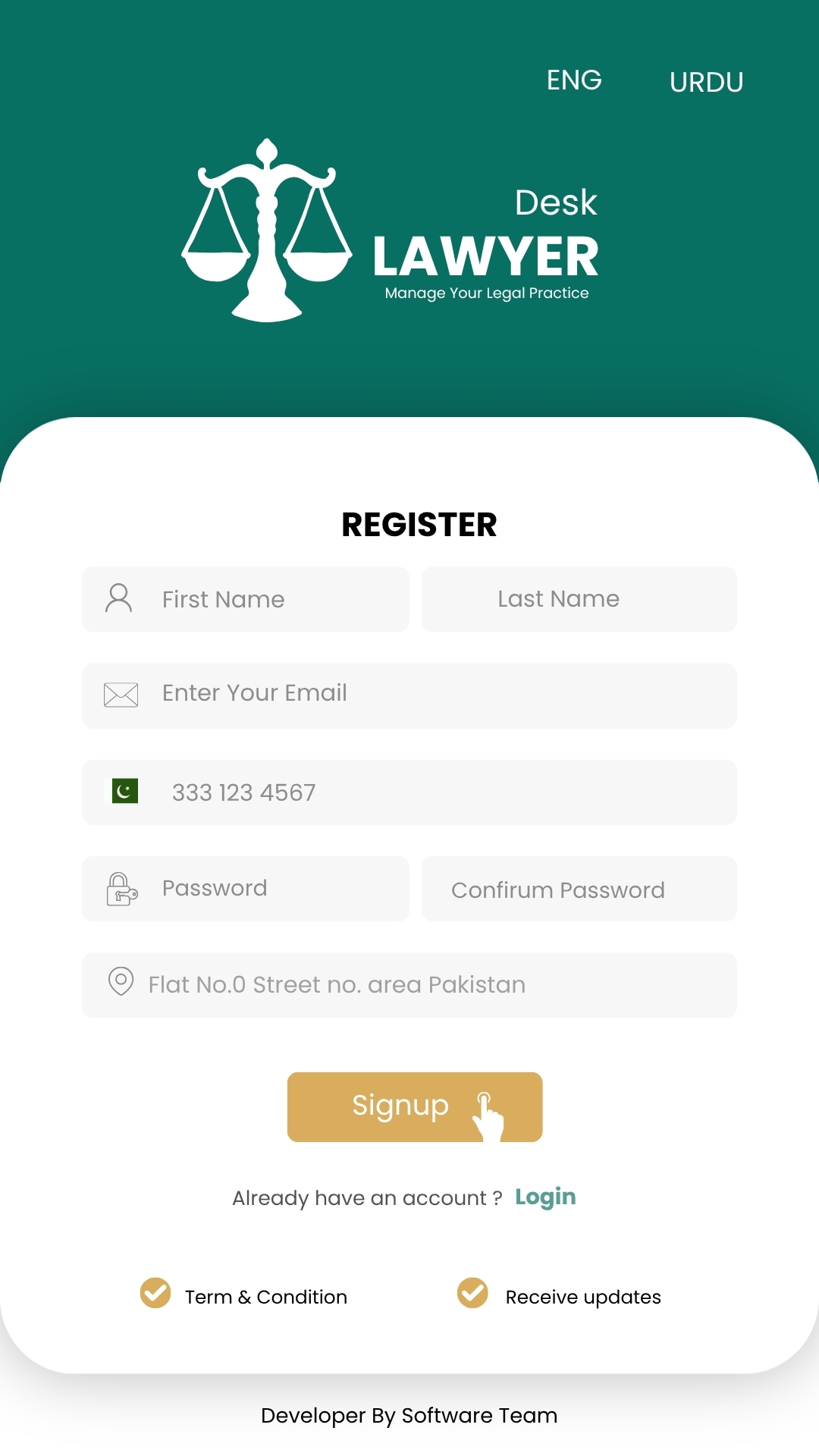 Laywer app
