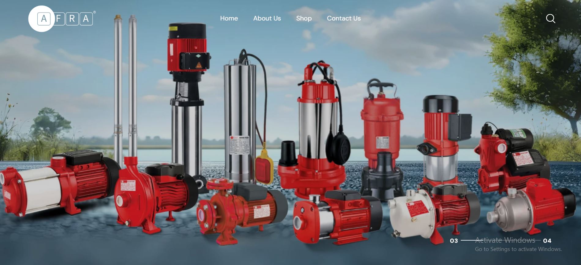 Afra Water Pump